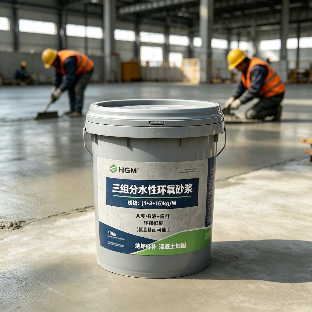 靖江三组份水性环氧砂浆